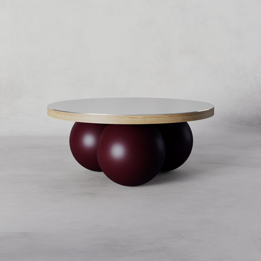 Balls Coffee Table 3 Wood+Metal